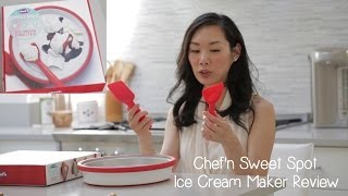 Chefn Sweet Spot Ice Cream Maker Product Review  Angel Wongs Kitchen [upl. by Notnyw]