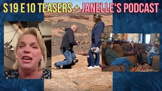 Sister Wives S19 E10 TEASERS  Podcast Update  Christines Moab Engagement Ysabel Upset [upl. by Nolyag681]