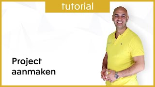 Exact Online Bouw video tutorial  project aanmaken [upl. by Aisenat680]