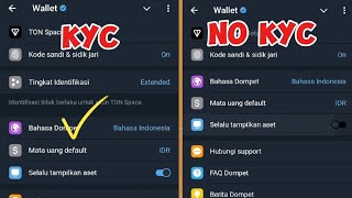 Tutorial kyc wallet telegram agar eligible Airdrop DOGS [upl. by Einahpet]