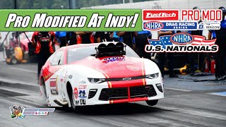 NHRA Pro Modified Eliminations At US Nationals 2022  Drag Racing  Indy  Pro Mod  Doorslammer [upl. by Uzia]