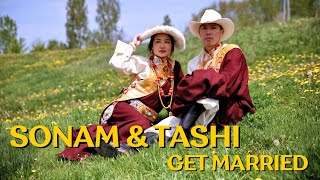 SonamChenLaTashiSho  Sonam amp Tashis Traditional Tibetan Wedding in Tkaronto 2023 [upl. by Eisnil830]