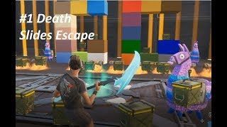 1 Death Slides Escape  Fortnite  Mode Créatif  Solution  Guide [upl. by Libbna]