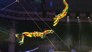 Flying Trapeze Heroes15th Moscow International Circus Festival 2016 [upl. by Lemay]