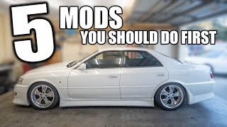 The First 5 Mods You Should Do To Your Car For Cheap [upl. by Ramilahs]