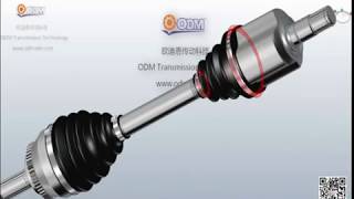 ODM Drive Shaft 3D Assembling Video [upl. by Eseuqram507]