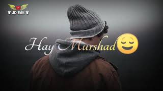 murshad status  murshad shayari  murshad shayari new [upl. by Ettenirt6]