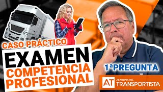 TITULO TRANSPORTISTA TACOGRAFO  ¿Hay algún exceso de conducción diario en este caso práctico  AT [upl. by Ecyrb]