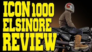 ICON 1000 Elsinore Motorcycle Boot Review [upl. by Aicetal]