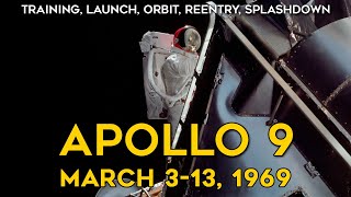 Apollo 9  Historical Footage Full Mission Narration HD McDivitt Scott Schweickart [upl. by Drusilla]