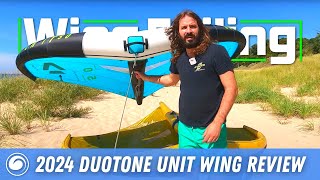 2024 Duotone Unit Wing Review  Whats New and Noteworthy [upl. by Matthaus]