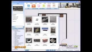 Come fare un progretto di arredo dinterni in 5 minuti  InteriCAD Lite Demo2  YFCAD  Grassi Srl [upl. by Ahtabat628]