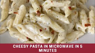 Quick amp Easy Cheesy Pasta Recipe In Microwave Pasta in 5 Minutes Mug Pasta [upl. by Marolda158]