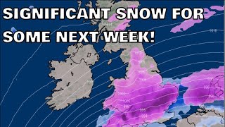 Significant Snow for Some Next Week 3rd February 2024 [upl. by Gus]