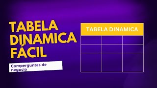 Tabelas dinamicas no excel como fazer e analisar dados [upl. by Yesdnil875]