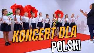 Koncert dla Polski  Smykofonika Małgorzata Hernik  piosenka na 11go listopada  fragment [upl. by Nebe]