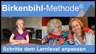 BirkenbihlMethode Schritte dem Lernlevel anpassen [upl. by Aray]