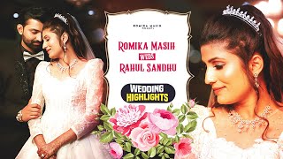 Romika Masih amp Rahul Sandhu  Wedding Highlights  Wedding 2022 [upl. by Eceerehs123]