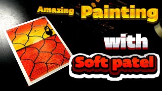 Easy and Simple soft pastel Landscape Painting for Beginners Step by step Tutorial [upl. by Akinor]