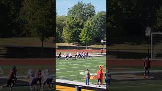 QB Hoker TD pass to Brayden McCormick [upl. by Atiniuq]