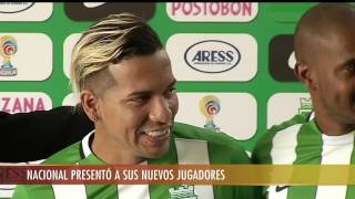 Atlético Nacional presentó sus refuerzos para el 2017 [upl. by Inajar]