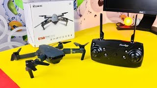 Drone Review Eachine E58 Wifi Camera Drone Unboxing Review UrduHindi [upl. by Niarda]