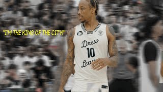 DeMar DeRozan drops 54 points in a HUGE COMEBACK WIN in the DREW CHAMPIONSHIP GAME [upl. by Hayward]