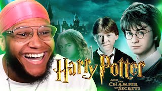 CRAZY FIRST TIME WATCHING Harry Potter and the Chamber of Secrets REACTION [upl. by Eenot592]