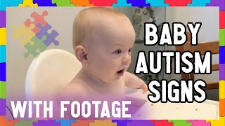 VERY EARLY AUTISM SIGNS IN BABY  012 Months old  Aussie Autism Family [upl. by Colin]