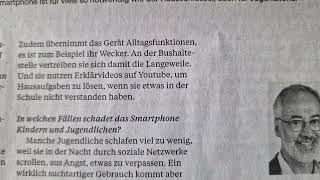 HandyMachtNICHTsüchtig  NZZamSonntag MeineLIEBLINGSlektüre Was liest DU regelmässig ⁉️ [upl. by Anitnatsnoc]