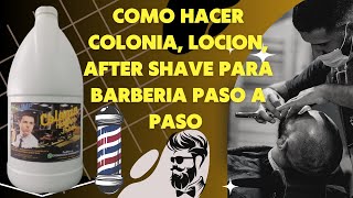 Como Hacer Alcohol Mentolado Colonia Locion After Shave Paso A Paso [upl. by Llertak]