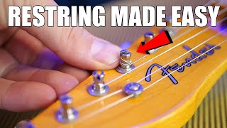 Vintage Tuners String Change Guide Made EASY 🎸😀 [upl. by Aidnyl]