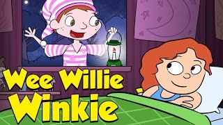 Wee Willie Winkie 💤  Bedtime  Nursery Rhyme for PreSchool Kids  Cool School [upl. by Suneya]