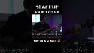 Solway Firth  Bass Cover  Tabs🎼 basscover [upl. by Fahy]