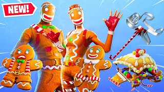 The New GINGERBREAD BUNDLE in Fortnite [upl. by Penrose174]