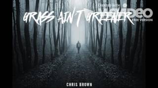 Chris Brown  Grass Aint Greener Official Instrumental [upl. by Fihsak132]