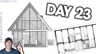 Learn SketchUp in 30 Days DAY 23  ELEVATIONS AND SECTIONS [upl. by Genevra]