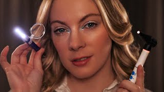 ASMR Ear Exam amp Thorough Ear Cleaning 🎧 Ear to Ear Binaural Low Light [upl. by Bendite]