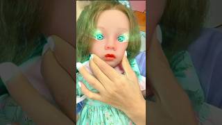 reborn baby dolls for sale  silicone baby dolls lightning Eyes shorts baby [upl. by Naliorf]