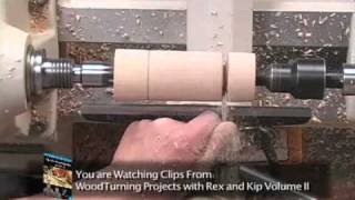 Woodturning Projects vol 2 with Rex and Kip woodturning DVD preview [upl. by Gerdeen672]