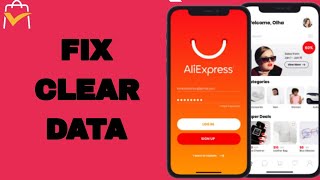 How To Fix And Solve Clear Data On AliExpress App  Easy Fix [upl. by Ahasuerus]