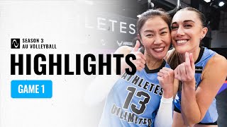 Athletes Unlimited Volleyball Season 3 Game 1 Highlights [upl. by Way715]