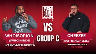 WHOISORION vs CHEEZEE  PenGame Rap Battle 2024 [upl. by Notluf]