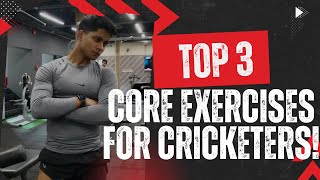 Top 3 Functional Core Exercises for CRICKETERS  crossfittoday [upl. by Ednew161]