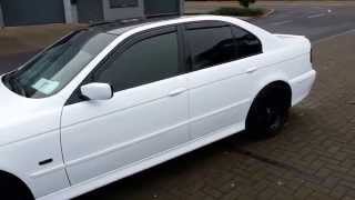 BMW E39 530D WHITE [upl. by Neraa481]