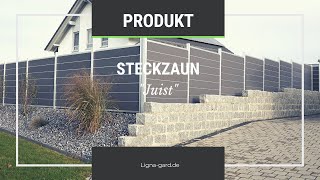 Steckzaun Juist extrem stabil amp robust  Ligna Gard [upl. by Aliwt989]