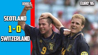 Scotland vs Switzerland 1  0 Full Highlight Group A Euro 96 HD [upl. by Aggappora280]