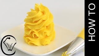 Lemon Condensed Milk Buttercream Frosting with Real Lemon Curd [upl. by Edelson]