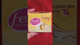 Gold fem cream bleach review special golden glow in 15 mins skincare bleach ytshorts viralvideo [upl. by Rooney]