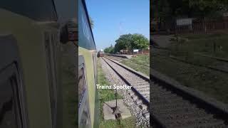 train locomotive railway pakistan pakrailway railroad ZCU20 Locomotive leading Train [upl. by Orfield]